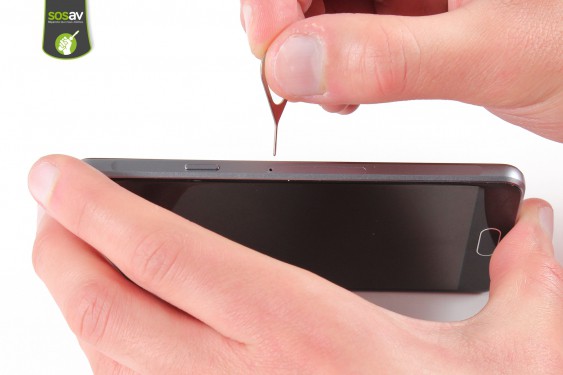 Guide photos remplacement châssis interne Samsung Galaxy A3 2016 (Etape 2 - image 1)