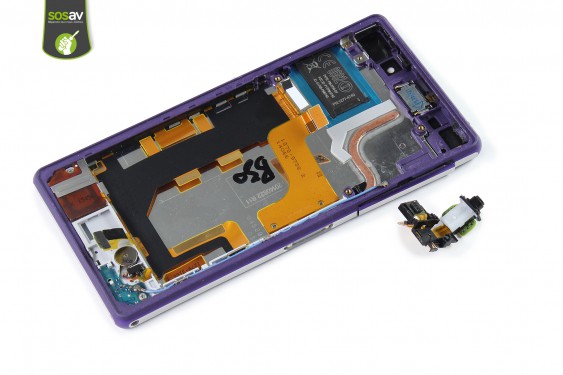 Guide photos remplacement prise jack / capteur proximité et luminosité Xperia Z2 (Etape 18 - image 1)