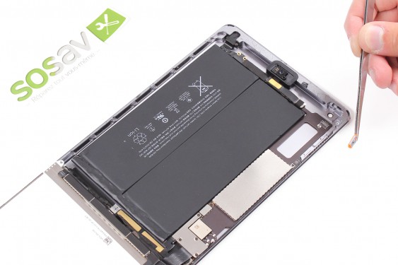 Guide photos remplacement bouton vibreur iPad Mini 3 WIFi (Etape 18 - image 4)