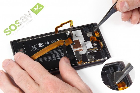 Guide photos remplacement caméra avant Lumia 925 (Etape 21 - image 2)