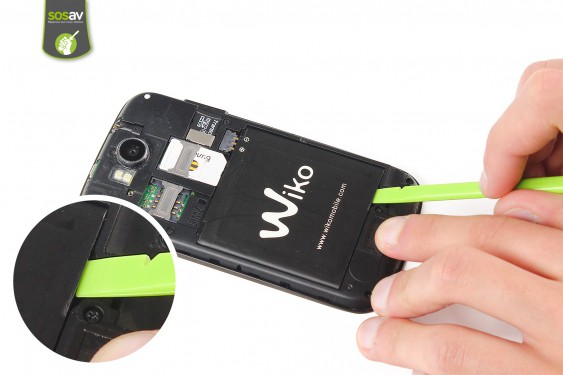 Guide photos remplacement châssis interne Wiko Cink Peax 2 (Etape 3 - image 1)