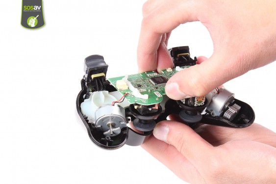 Guide photos remplacement nappe des boutons et de la flèche directionnelle Manette Dualshock 3 (Modèle Sixaxis) (Etape 5 - image 3)