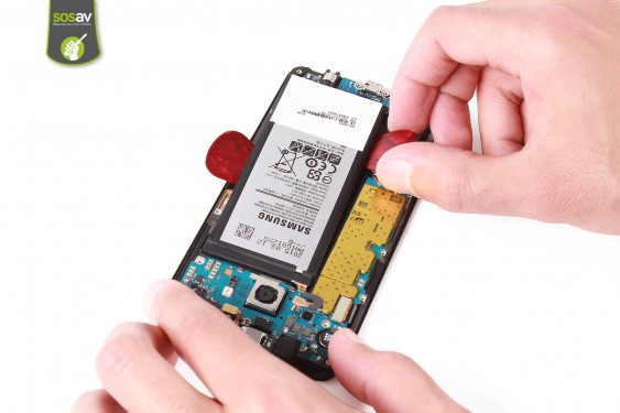 Guide photos remplacement caméra avant Samsung Galaxy S6 Edge + (Etape 10 - image 3)