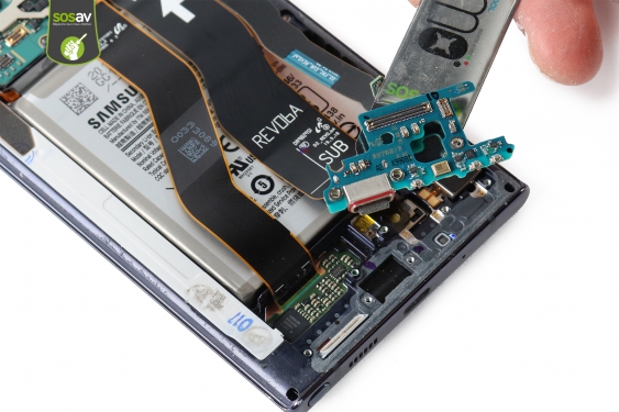 Guide photos remplacement connecteur de charge Galaxy Note 10+ (Etape 14 - image 4)