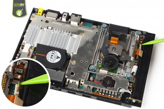 Guide photos remplacement lentille laser Playstation 2 Slim (Etape 6 - image 1)
