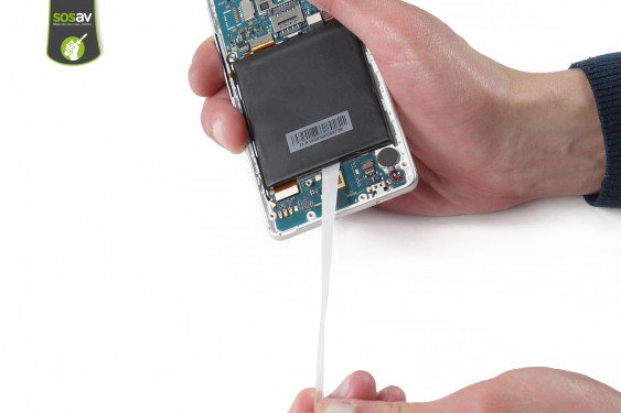 Guide photos remplacement nappe liaison connecteur de charge Wiko U Feel 4G (Etape 14 - image 4)