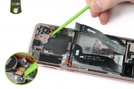 Guide photos remplacement antenne Galaxy S21 (Etape 19 - image 2)