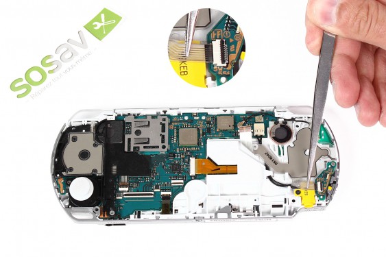 Guide photos remplacement haut-parleur droit PSP 3000 (Etape 15 - image 1)