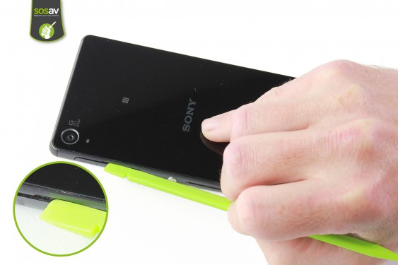 Guide photos remplacement haut-parleur interne Xperia Z3 (Etape 2 - image 2)