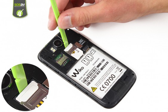Guide photos remplacement châssis interne Wiko Cink Peax 2 (Etape 4 - image 1)