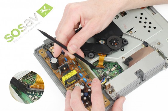 Guide photos remplacement châssis interne Playstation (Etape 5 - image 3)