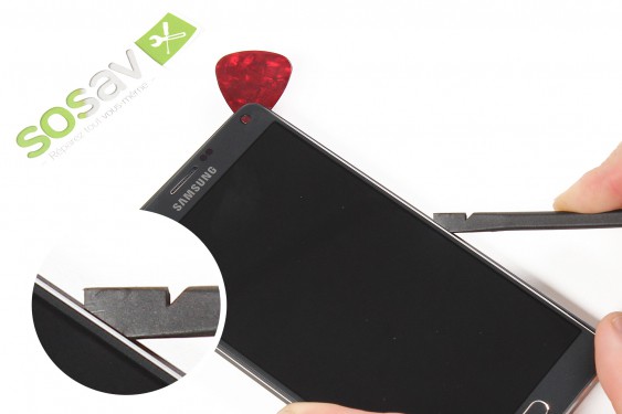 Guide photos remplacement caméra avant + capteur de proximité et luminosité  (Etape 11 - image 2)