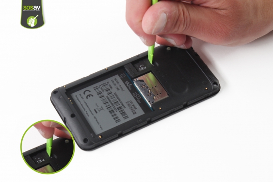 Guide photos remplacement châssis interne Wiko Sunny 2 (Etape 8 - image 2)