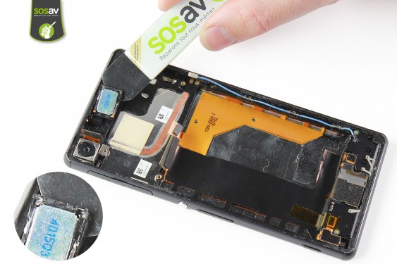Guide photos remplacement haut-parleur interne Xperia Z3 (Etape 24 - image 3)
