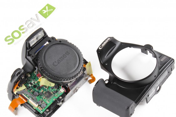 Guide photos remplacement lecteur de carte sd Canon EOS 1000D / Rebel XS / Kiss F (Etape 38 - image 4)