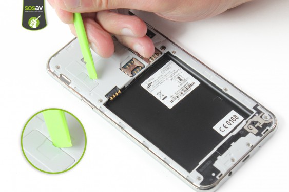 Guide photos remplacement caméra avant Galaxy J7 2015 (Etape 10 - image 1)