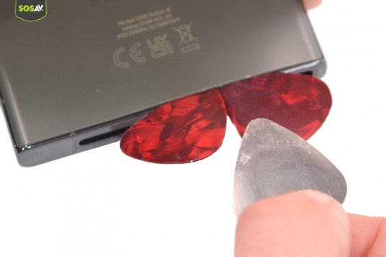 Guide photos remplacement haut parleur interne Galaxy S23 Ultra (Etape 4 - image 2)