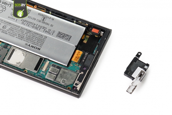 Guide photos remplacement antenne inférieure Xperia XZ1 (Etape 14 - image 1)