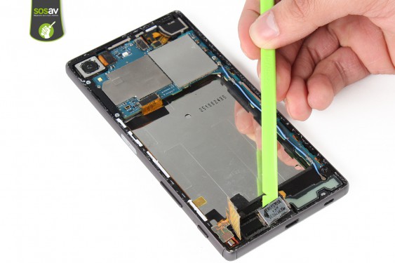 Guide photos remplacement antenne gsm principale Xperia Z5 (Etape 17 - image 3)