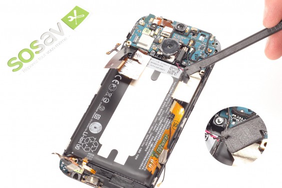 Guide photos remplacement double caméra arrière HTC one M8 (Etape 29 - image 2)