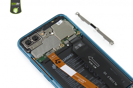 Guide photos remplacement bloc haut-parleur externe & vibreur Honor 10 (Etape 11 - image 1)