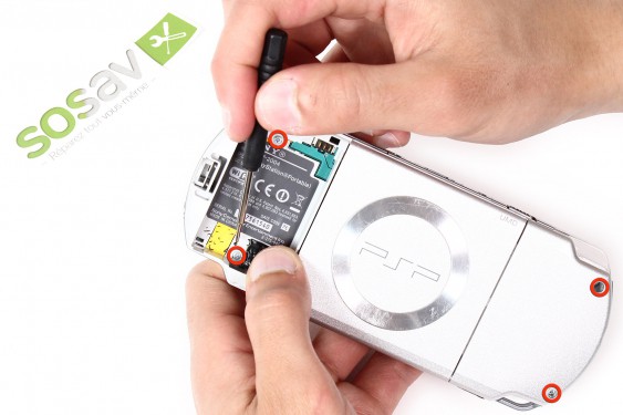 Guide photos remplacement nappe bouton start PSP 2000 (Etape 5 - image 1)