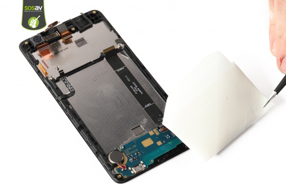 Guide photos remplacement ecran Wiko Rainbow Lite 4G  (Etape 21 - image 3)