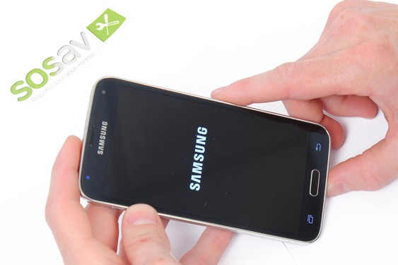 Guide photos remplacement prise jack Samsung Galaxy S5 (Etape 1 - image 4)