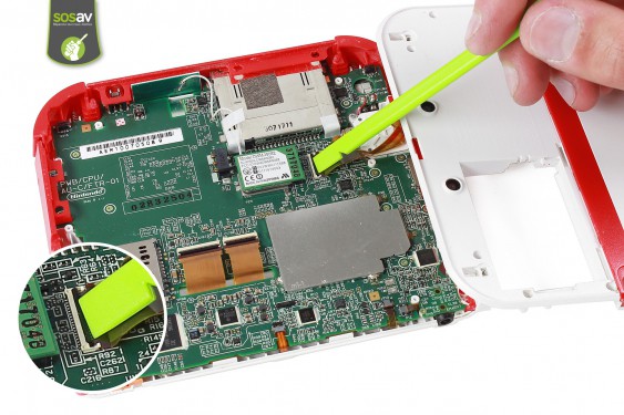 Guide photos remplacement caoutchouc du microphone Nintendo 2DS (Etape 5 - image 3)