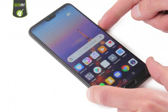 Guide photos remplacement batterie Huawei P20 (Etape 1 - image 1)