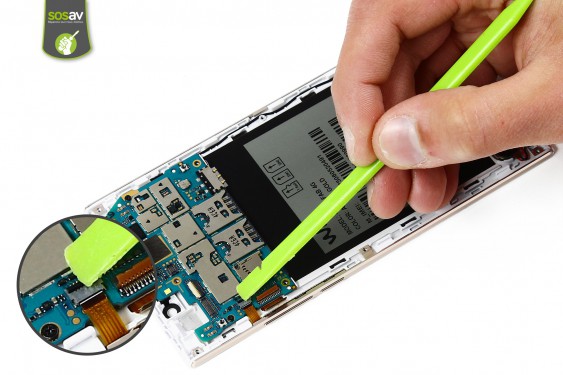 Guide photos remplacement carte mère Wiko Ridge Fab 4G (Etape 14 - image 2)