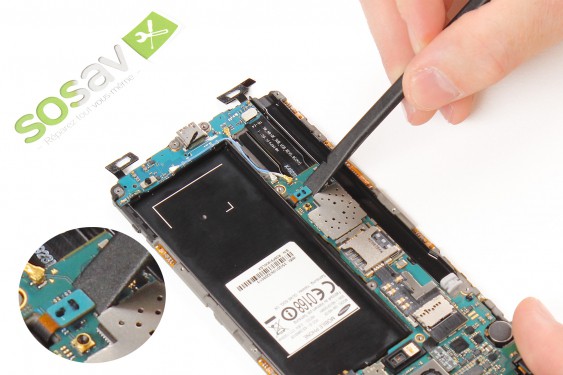 Guide photos remplacement caméra avant + capteur de proximité et luminosité  (Etape 19 - image 1)