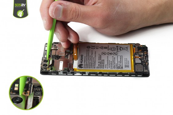 Guide photos remplacement caméra arrière Huawei P9 (Etape 17 - image 1)