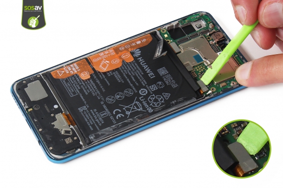 Guide photos remplacement capteur proximité & luminosité Huawei P30 Lite (Etape 19 - image 1)