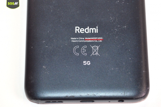 Guide photos remplacement  ecran nu Redmi Note 9T (Etape 1 - image 3)