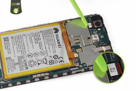 Guide photos remplacement caméra arrière Huawei Y7 2018 (Etape 11 - image 1)