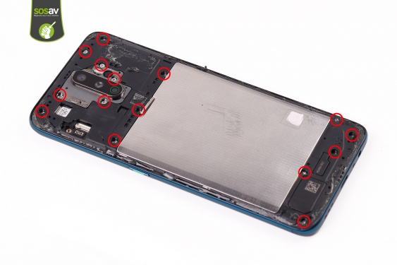 Guide photos remplacement câble d'interconnexion Oppo A9 (2020) (Etape 14 - image 1)