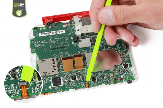 Guide photos remplacement caoutchouc du microphone Nintendo 2DS (Etape 17 - image 4)