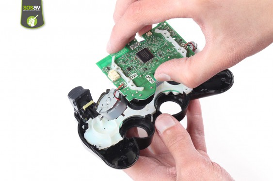 Guide photos remplacement nappe des boutons et de la flèche directionnelle Manette Dualshock 3 (Modèle Sixaxis) (Etape 5 - image 4)