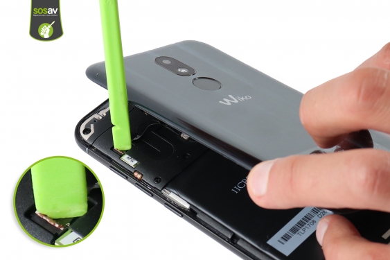 Guide photos remplacement caméra avant Wiko Wim Lite (Etape 6 - image 2)