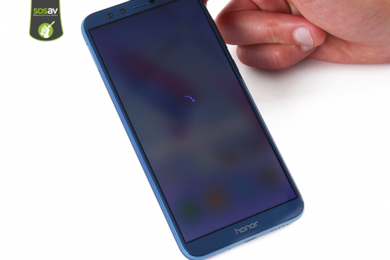 Guide photos remplacement ecran complet (lcd + châssis) Honor 9 Lite (Etape 1 - image 4)