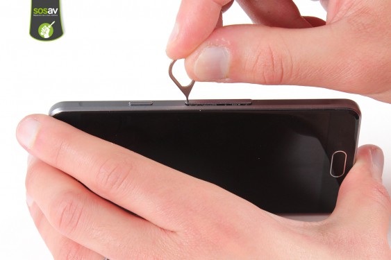 Guide photos remplacement châssis interne Samsung Galaxy A3 2016 (Etape 2 - image 2)