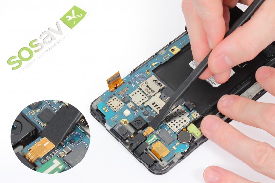 Guide photos remplacement prise jack + haut-parleur interne  (Etape 14 - image 1)