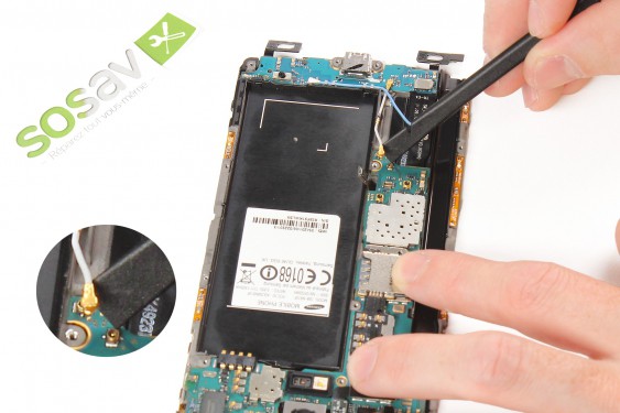 Guide photos remplacement caméra avant + capteur de proximité et luminosité  (Etape 20 - image 4)