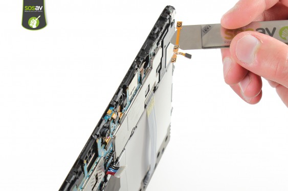 Guide photos remplacement nappe power / volume Galaxy Tab 3 10.1 (Etape 14 - image 4)