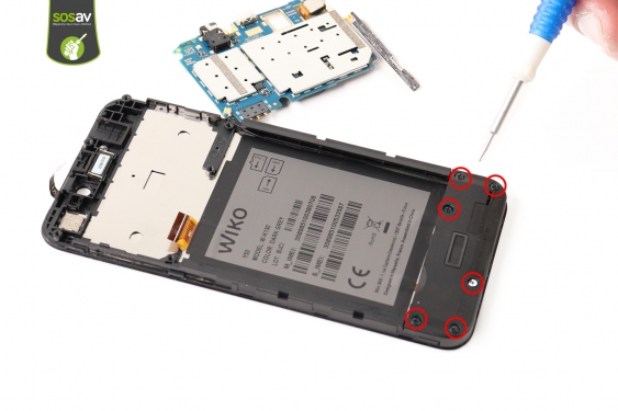 Guide photos remplacement câble d'inteconnexion Wiko Y50 (Etape 14 - image 1)