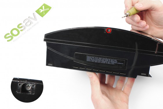 Guide photos remplacement pile de mémoire Playstation 3 Fat (Etape 2 - image 1)