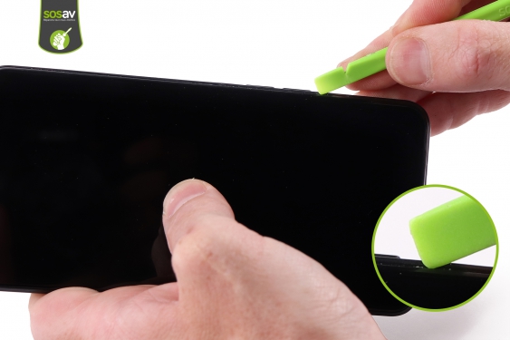 Guide photos remplacement haut-parleur externe Galaxy A10s (Etape 4 - image 1)