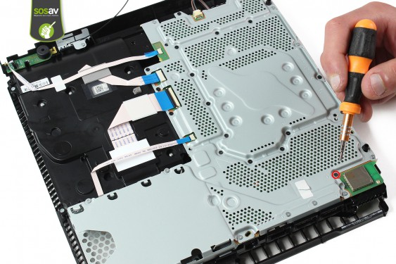 Guide photos remplacement câble de liaison de l'alimentation Playstation 4 Slim (Etape 26 - image 1)