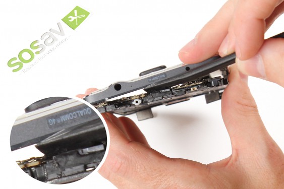 Guide photos remplacement caméra avant + capteur de proximité et luminosité  (Etape 18 - image 1)